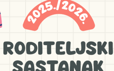 Roditeljski sastanci – 1. i 2. razredi